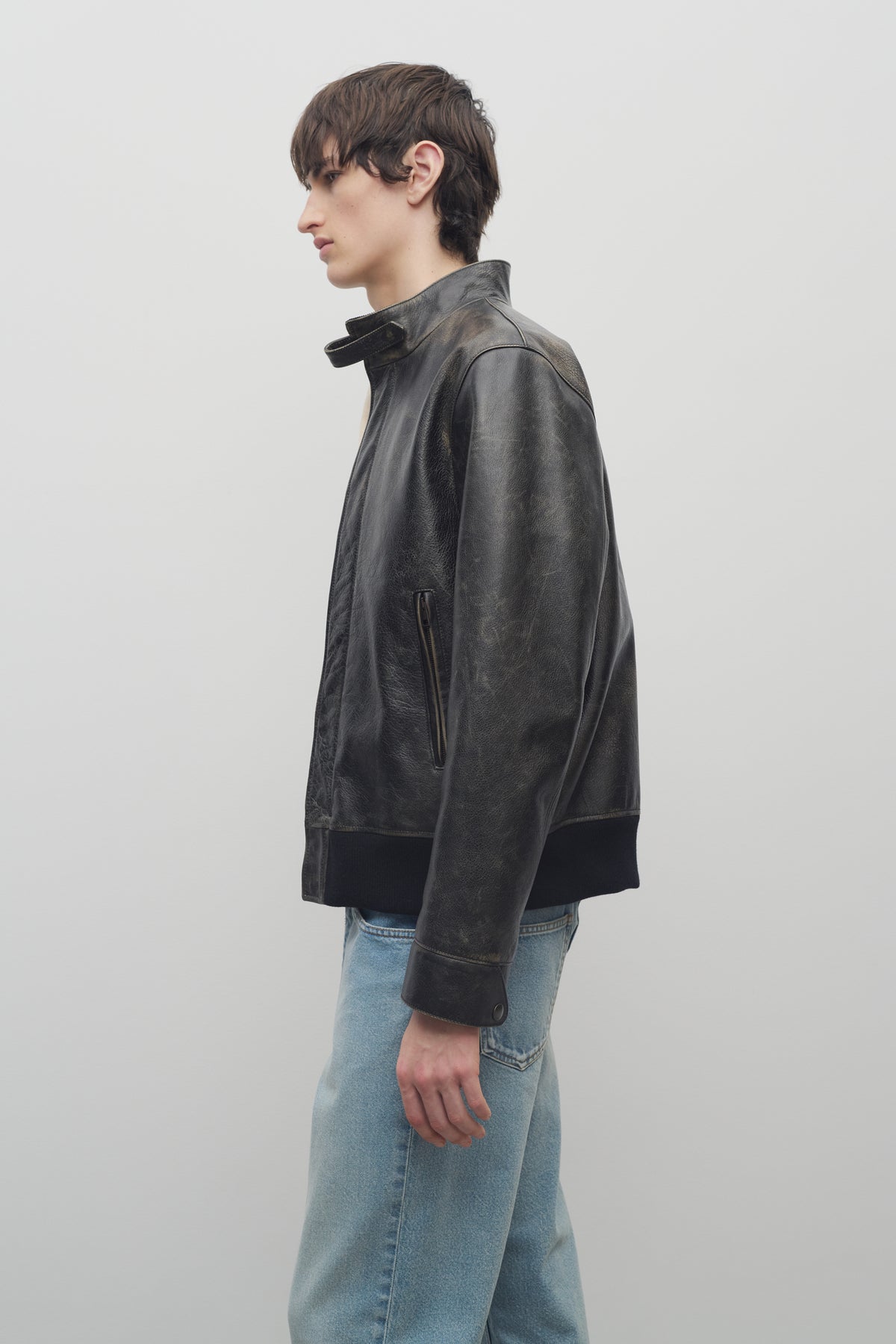 Edrice Jacket in Leather