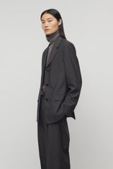 Faelan Jacket in Virgin Wool and Mohair