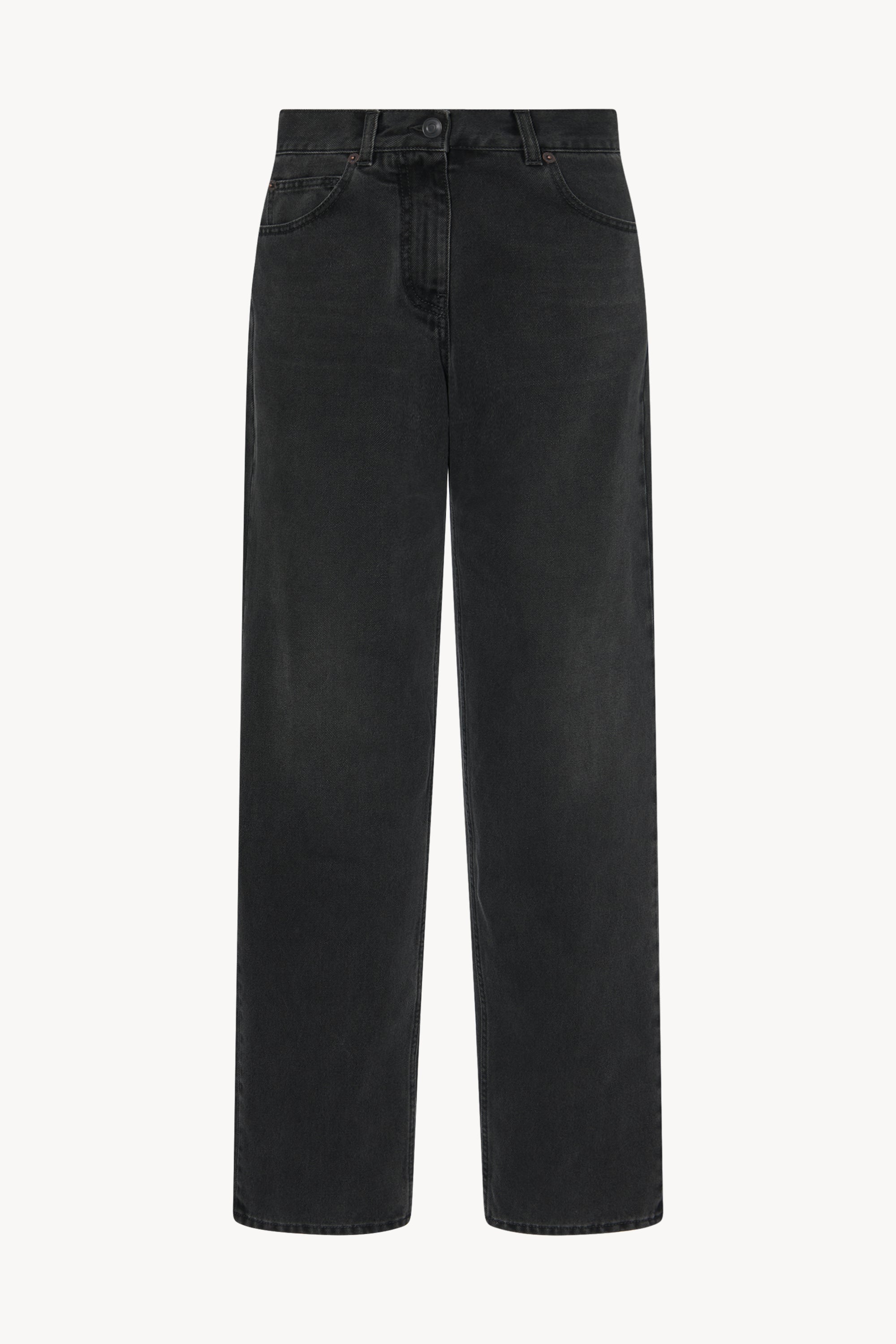 THEROW Ross コットンジーンズ ブラック Ross デニムジーンズ ブラック – The Row