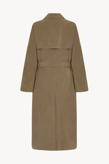 Rhydian Coat in Wool and Silk