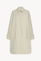Pluma Coat in Cotton and Cashmere
