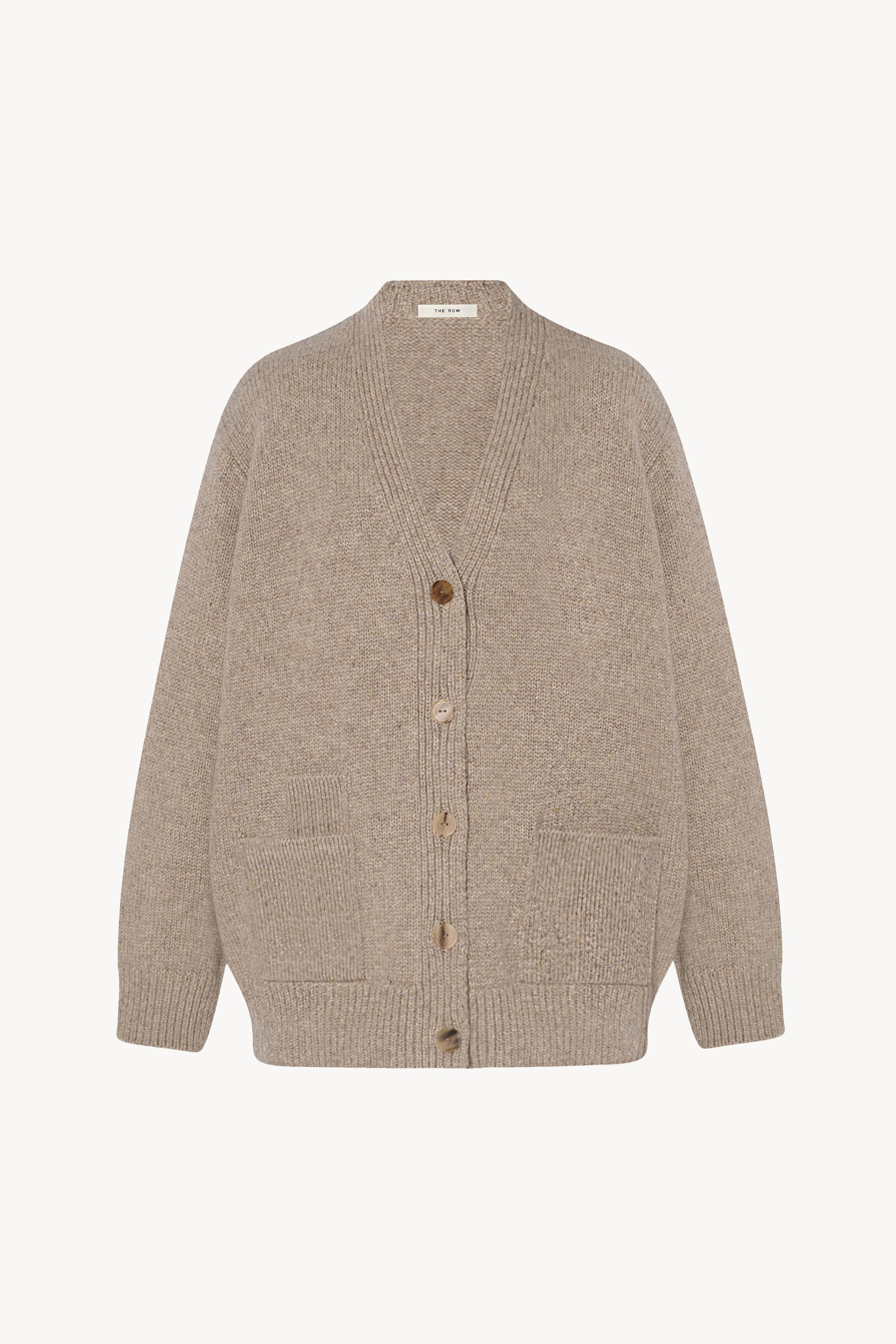 THE ROW カシミヤ 100% カーディガン Milou カシミアカーディガン Beige – The Row