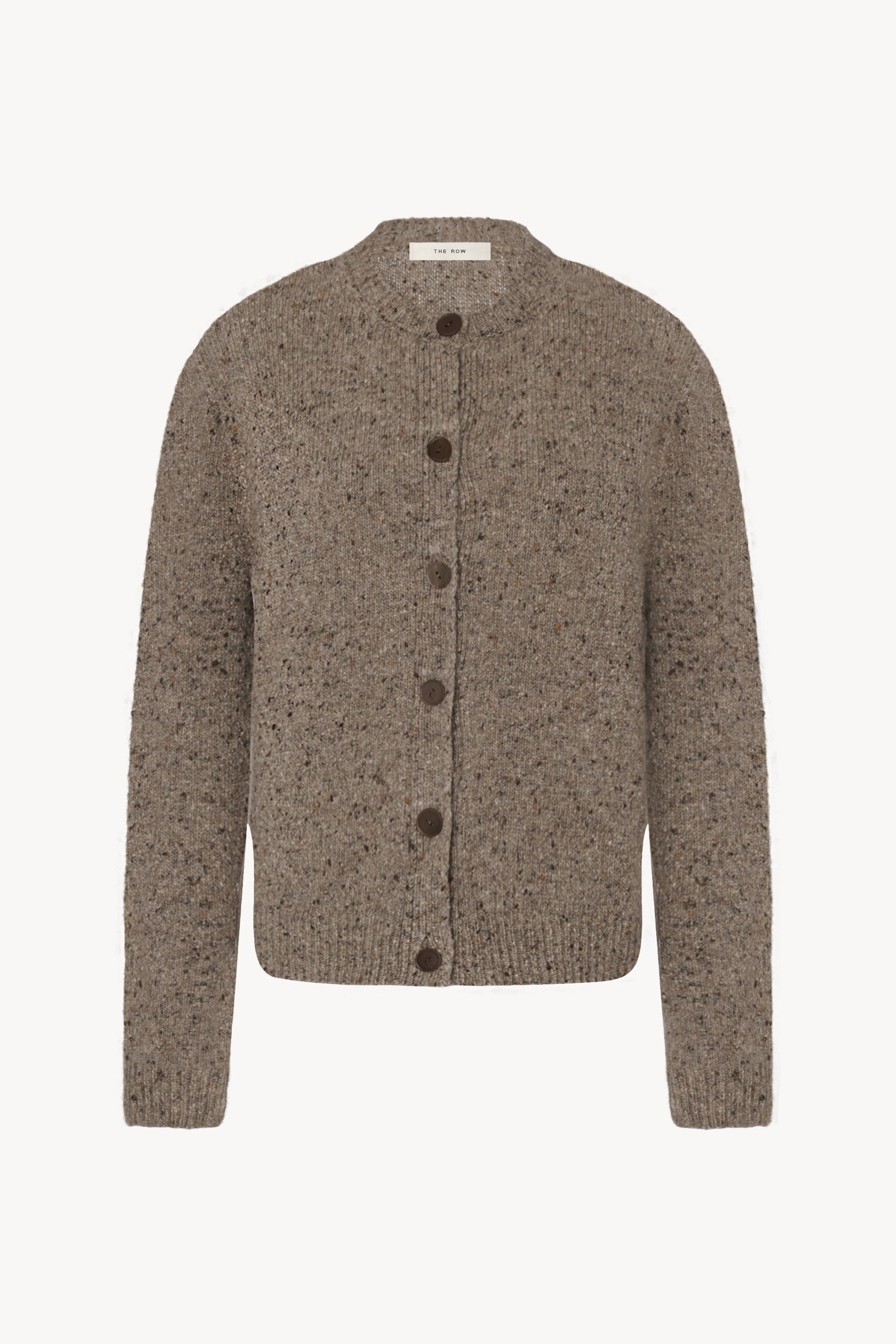 THE ROW カシミヤ 100% カーディガン Mauino カシミアカーディガン Tan – The Row