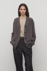 Laleh Cardigan en Cachemire, Alpaga et Soie
