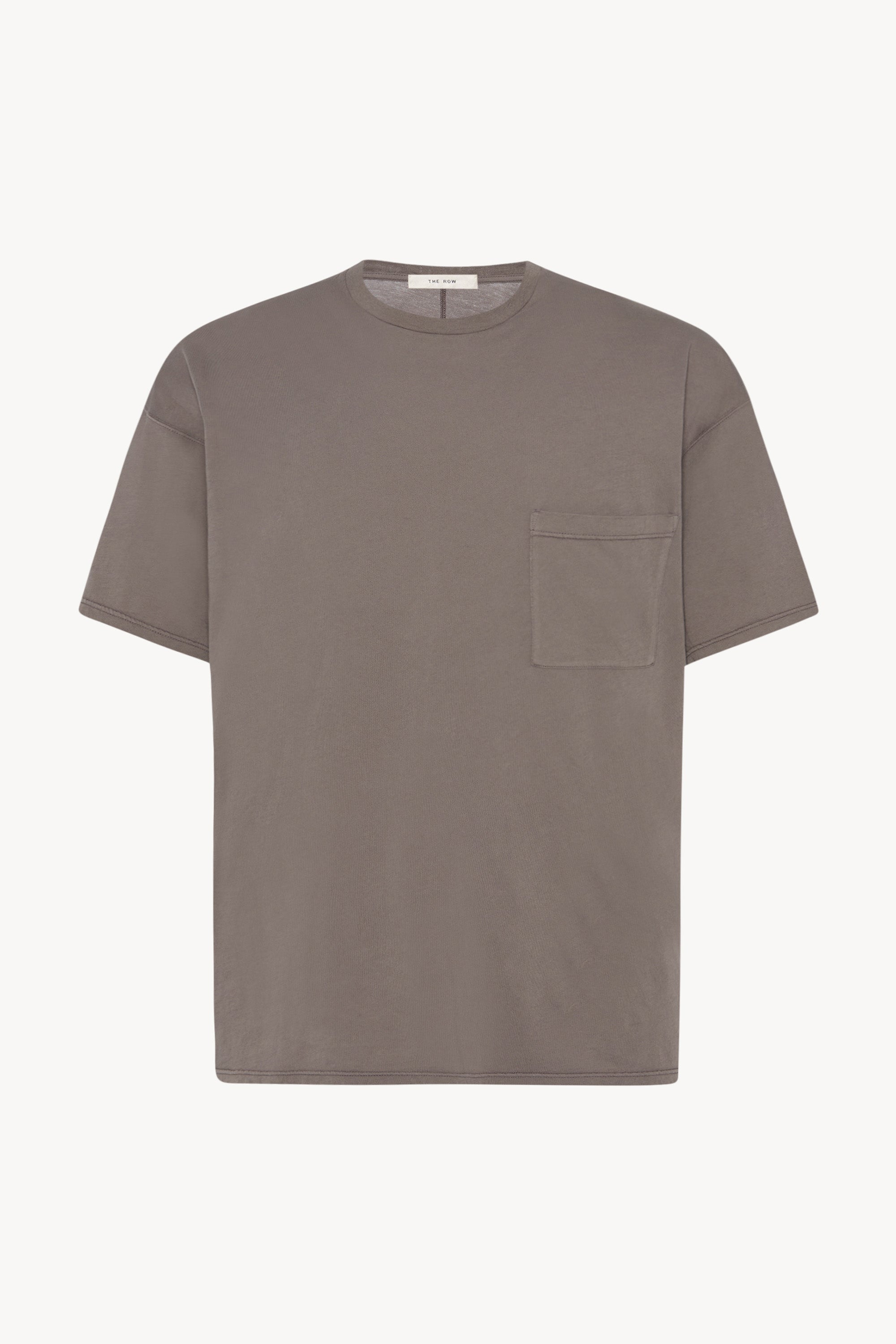 Niels T-Shirt Mud in Cotton – The Row