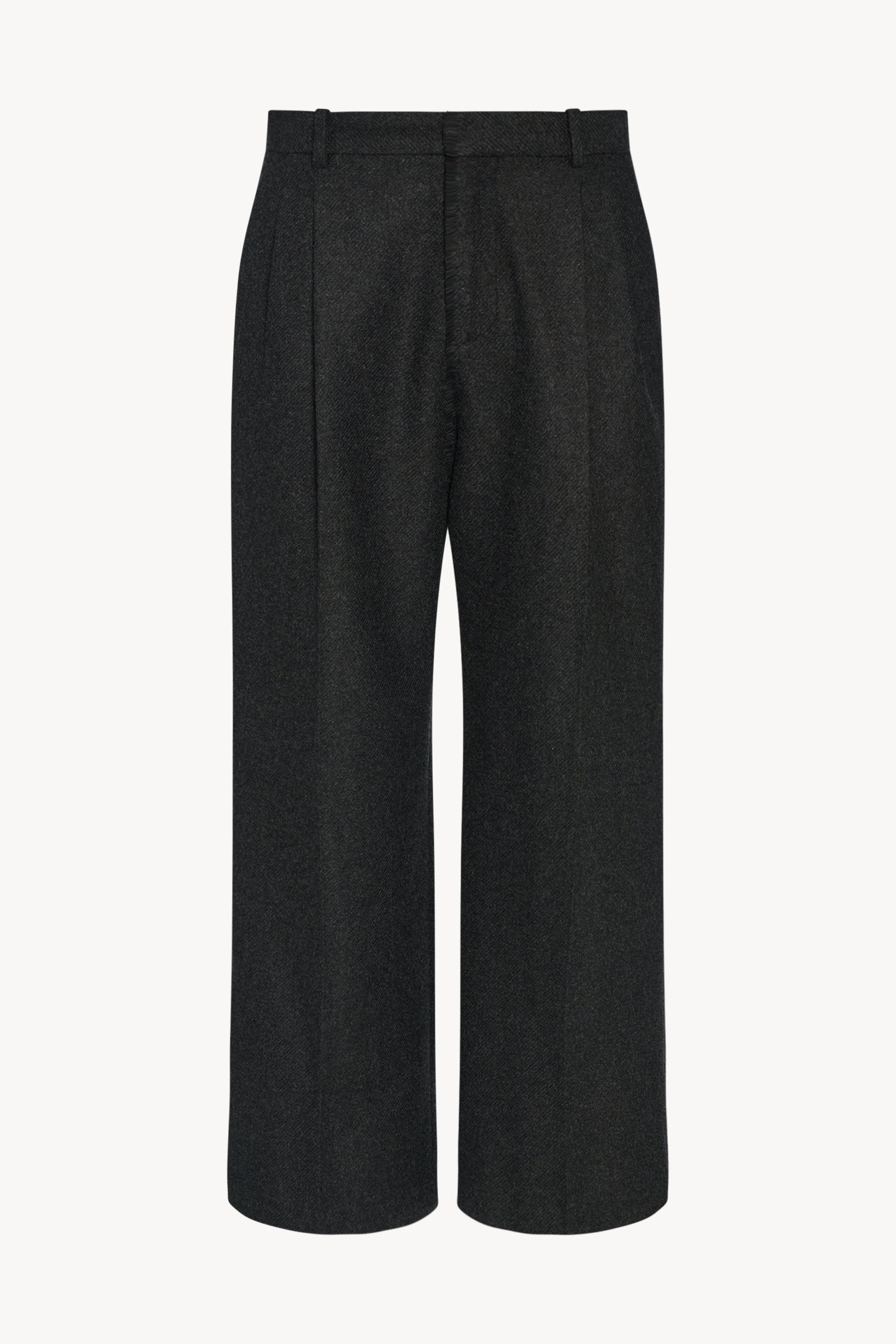 パンツ NIGERIA PURE VIRGIN WOOL Oberyn Pant Grey in Virgin Wool and Cashmere – The Row