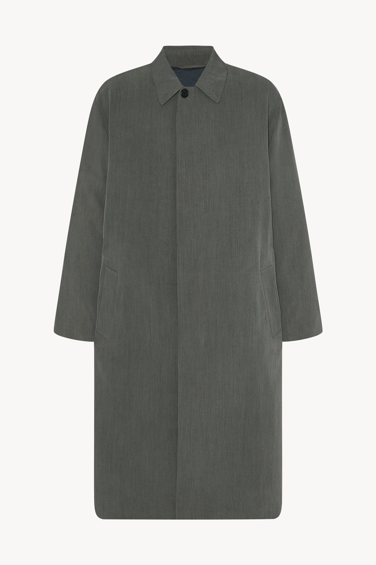 Tarian Cappotto in Seta e Lana Vergine