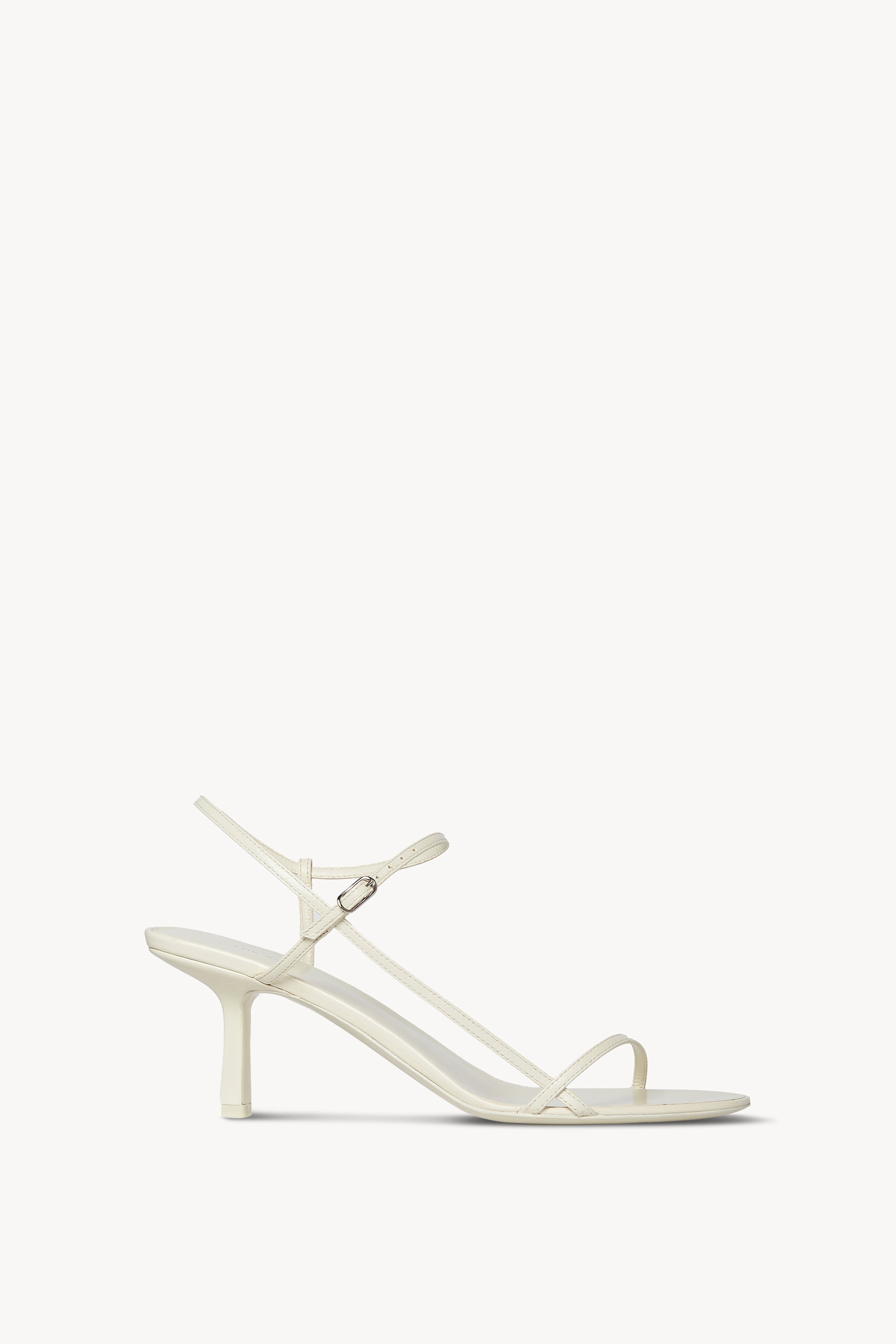 kunst ankel ujævnheder Bare Sandal White in Leather – The Row