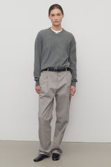 Neriah Pantaloni in Cotone e Seta