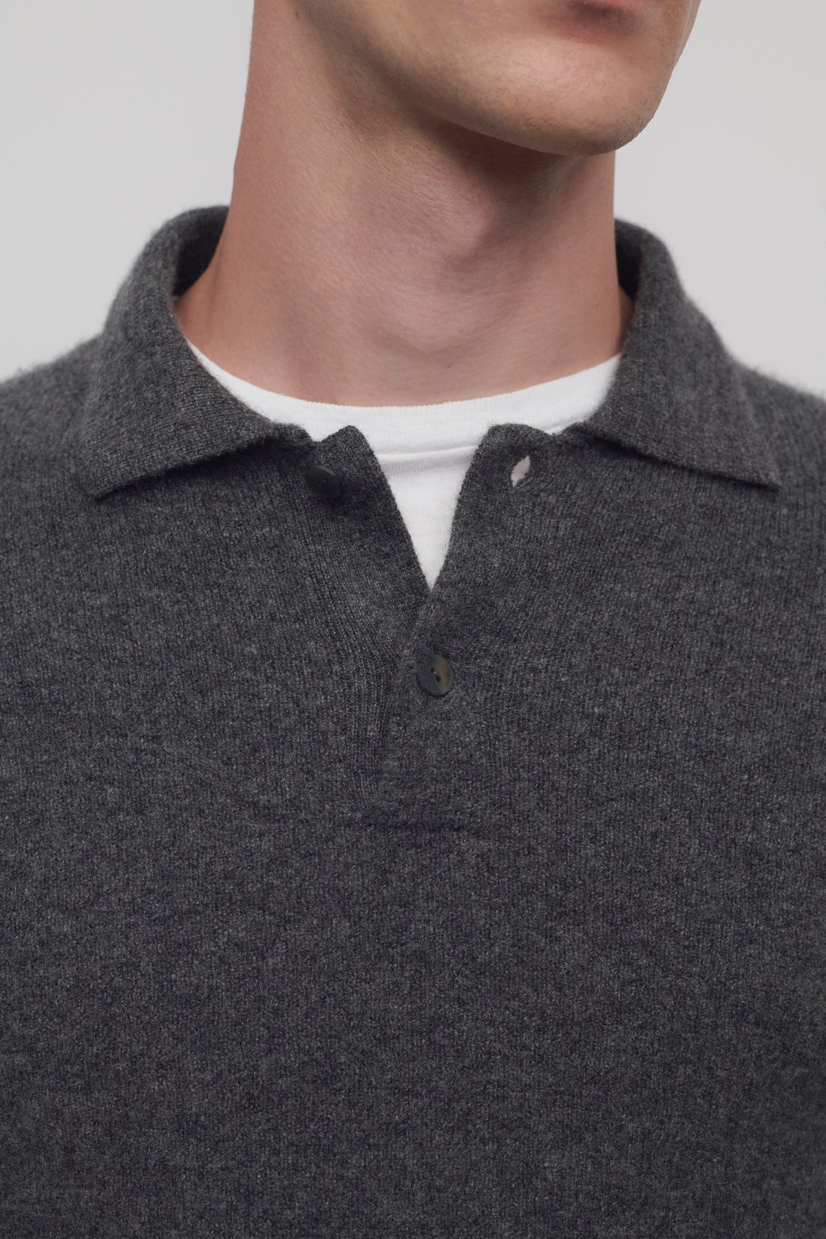 Tiger Polo en Cachemire