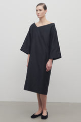 Miki Dress in Cotton and Silk