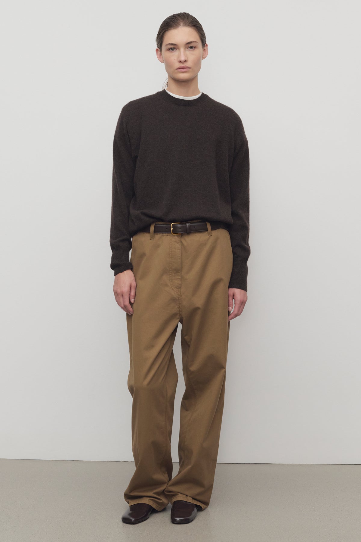 Pantalón Sharka de Algodón y Cachemir