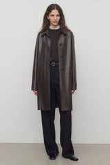 Gracia Coat in Leather