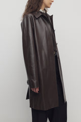 Gracia Coat in Leather