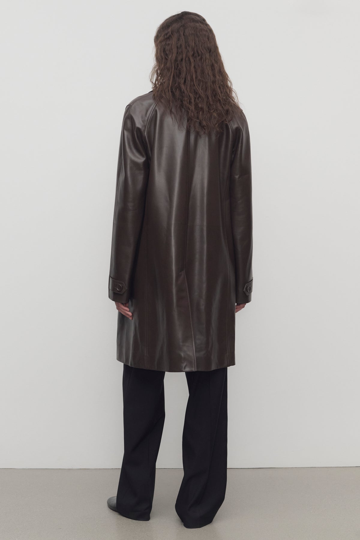 Gracia Coat in Leather