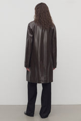 Gracia Coat in Leather
