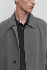 Tarian Cappotto in Seta e Lana Vergine