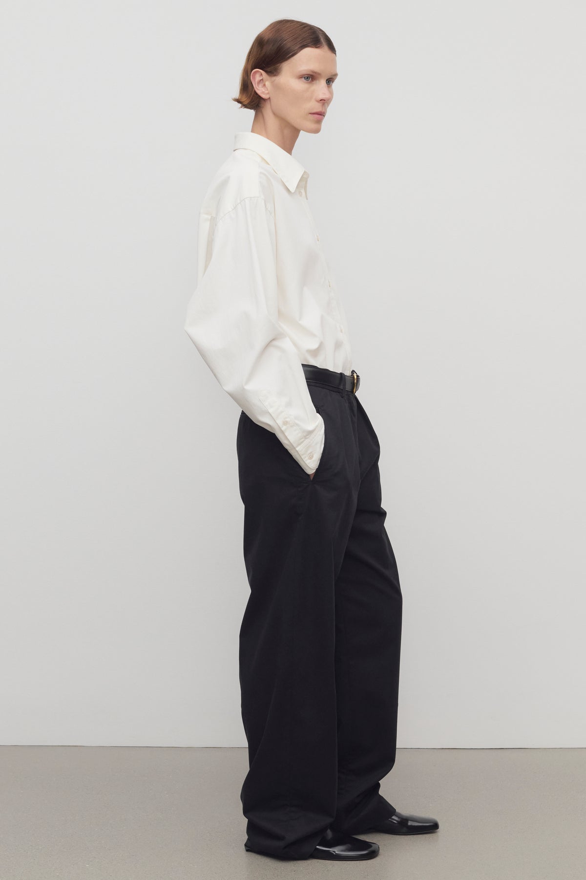 Alfidis Pantalon en Coton et Cachemire