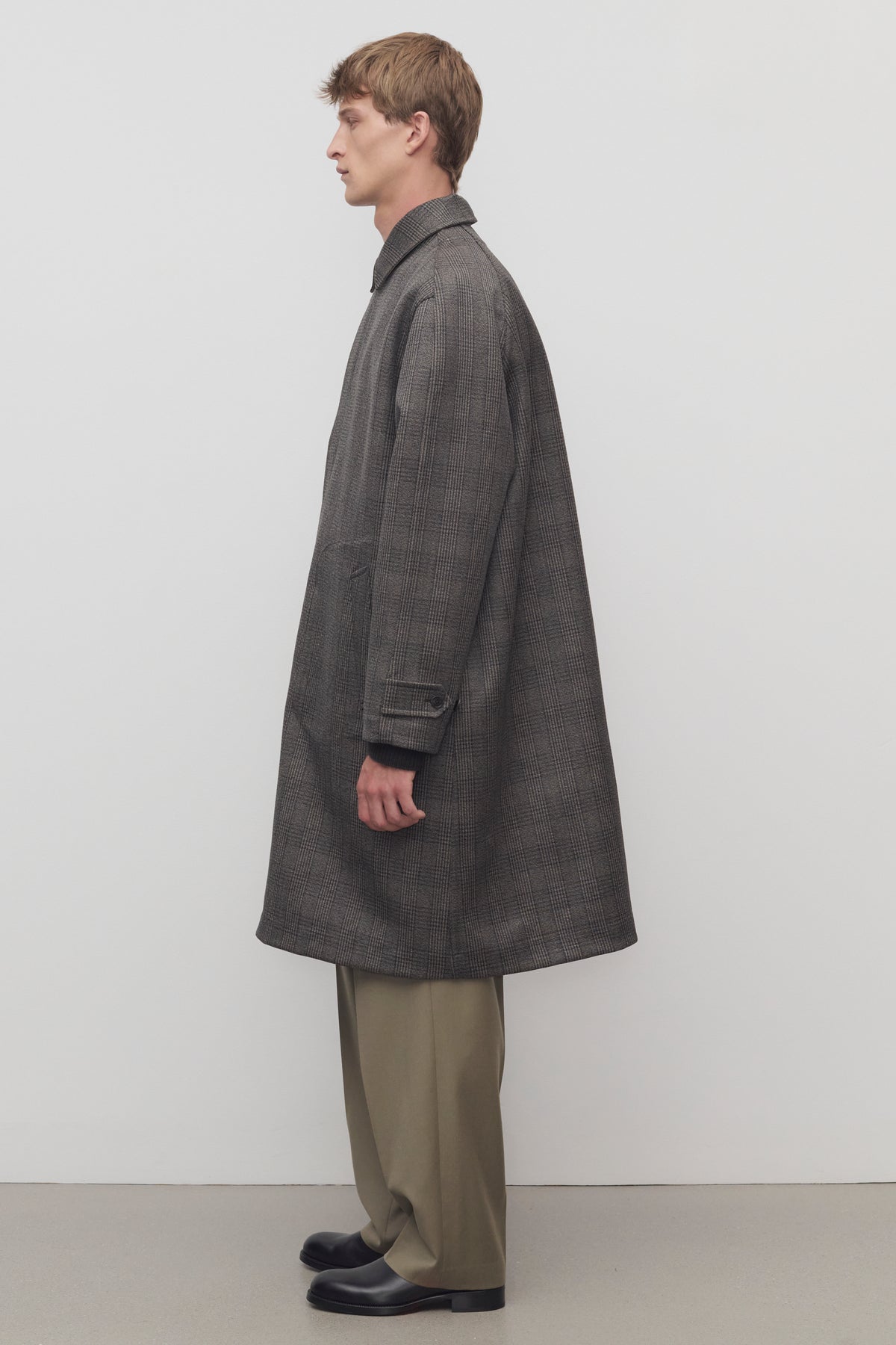 Palo Cappotto in Lana Vergine e Seta