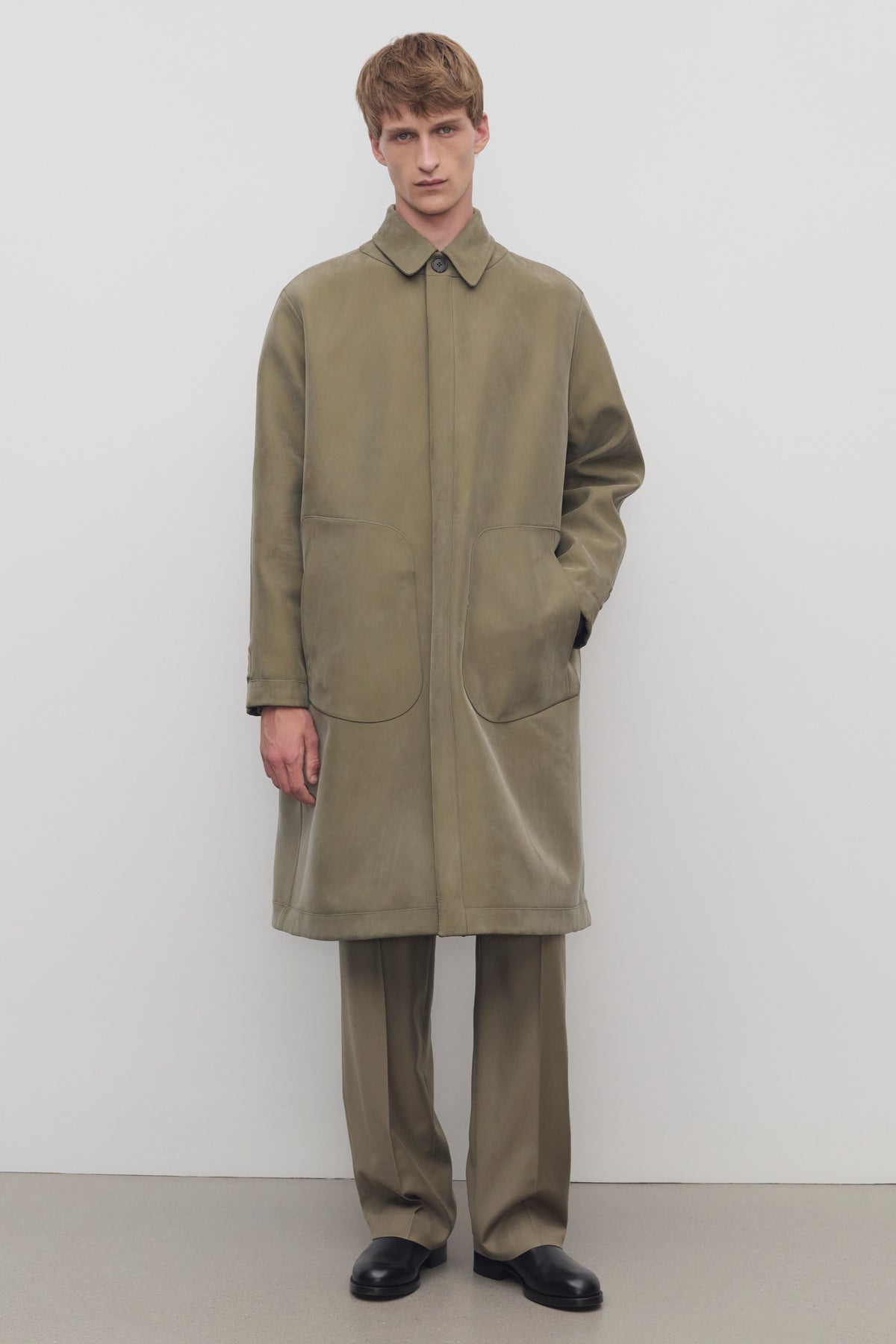 Palo Cappotto in Lana Vergine e Seta