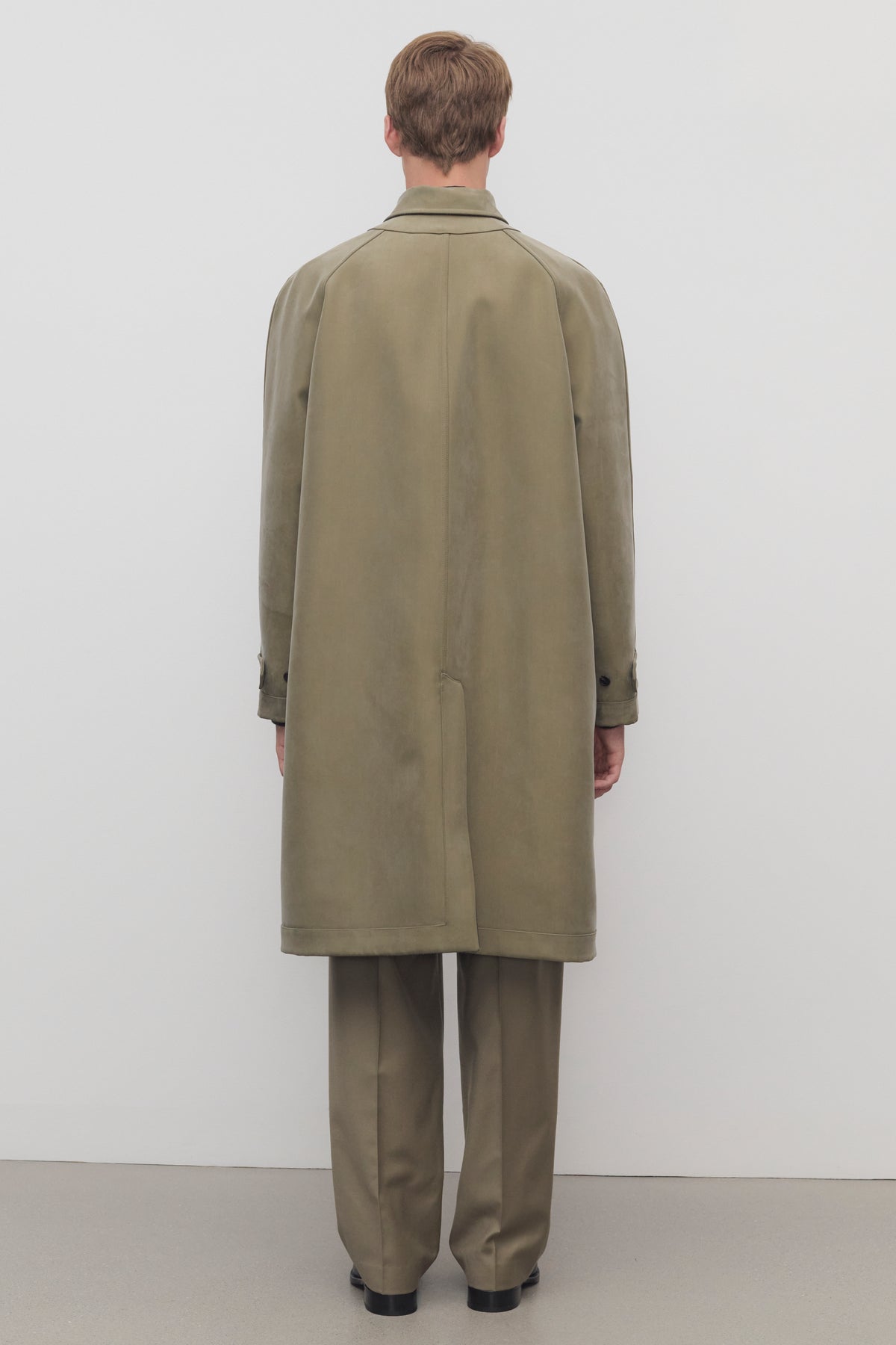 Palo Cappotto in Lana Vergine e Seta