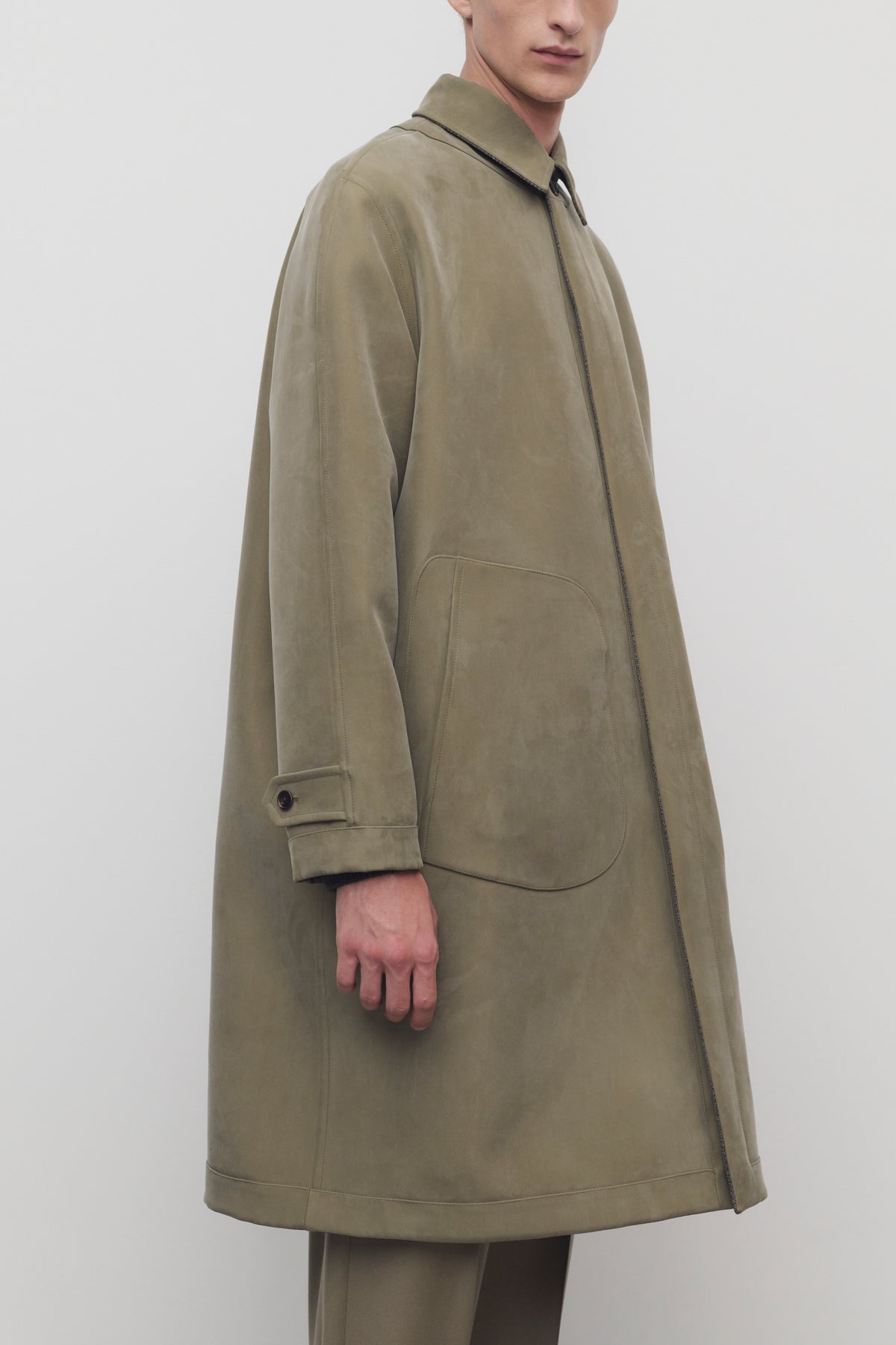 Palo Cappotto in Lana Vergine e Seta