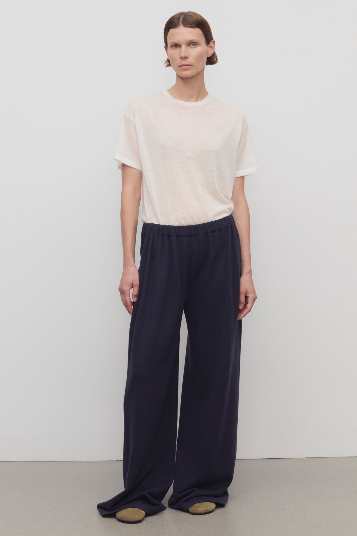 Ukira Pantaloni in Cotone e Cashmere