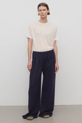 Ukira Pantaloni in Cotone e Cashmere