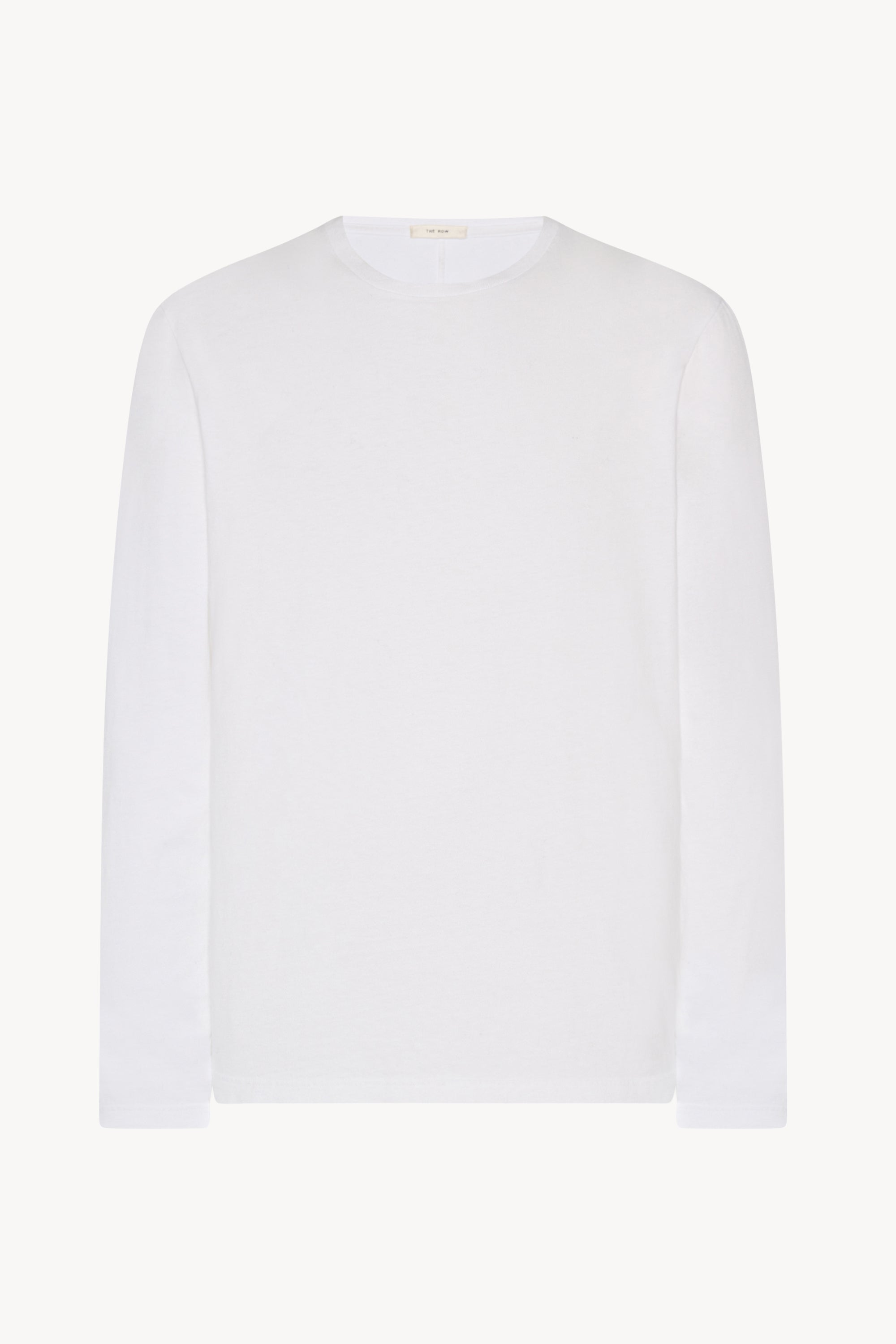 【新品未使用】THE ROW LEOND TOP The Row White Leon Long Sleeve T-shirt The Row