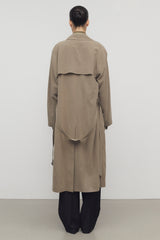 Rhydian Coat in Wool and Silk