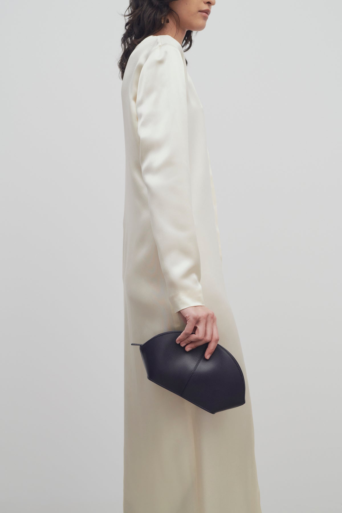 Mel Clutch in Leather