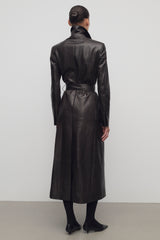 Raisa Manteau en Cuir