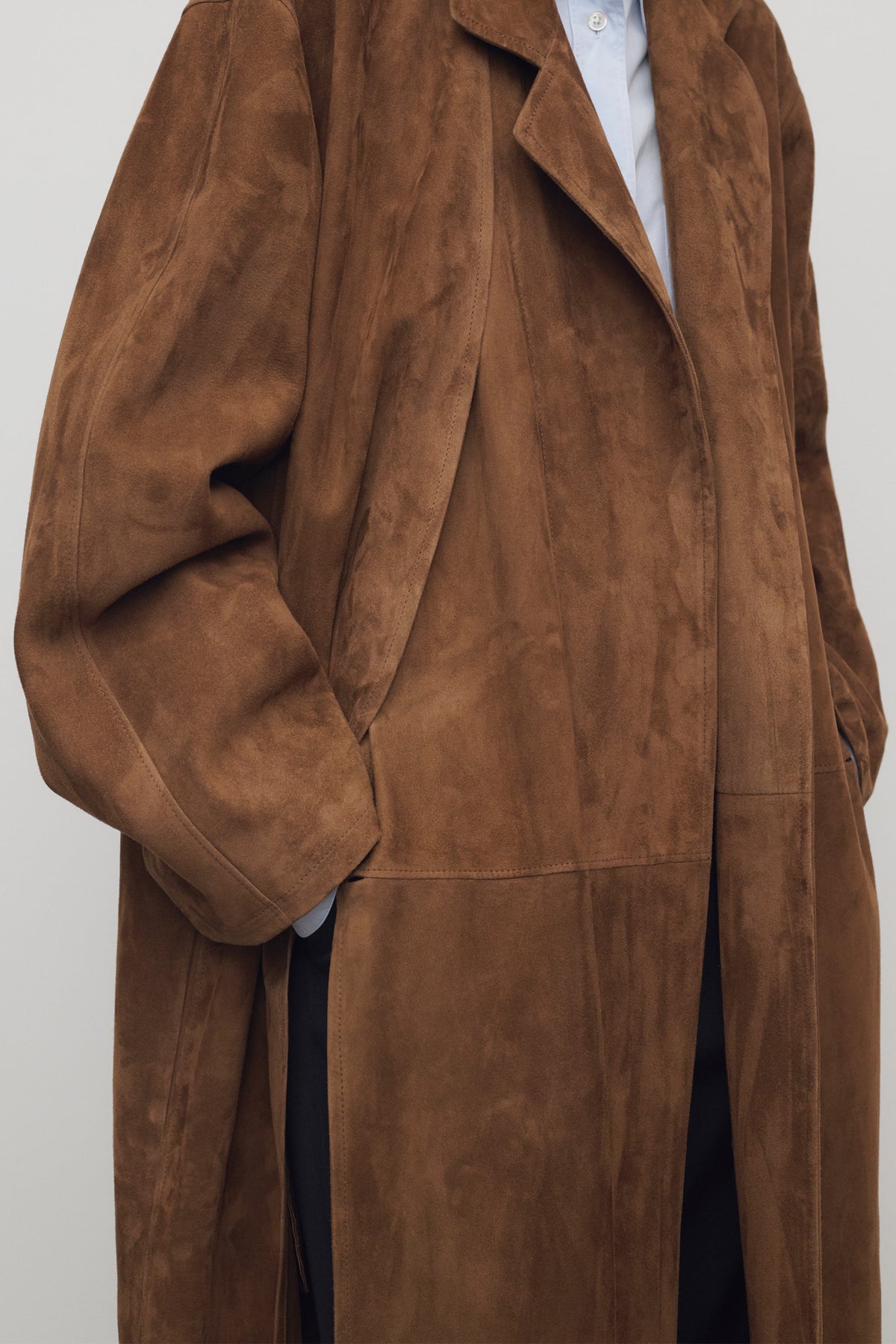 Serenis Manteau en Daim