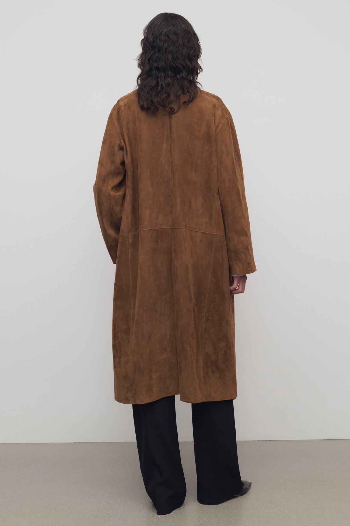 Serenis Manteau en Daim