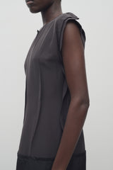 Irena Dress in Viscose and Silk