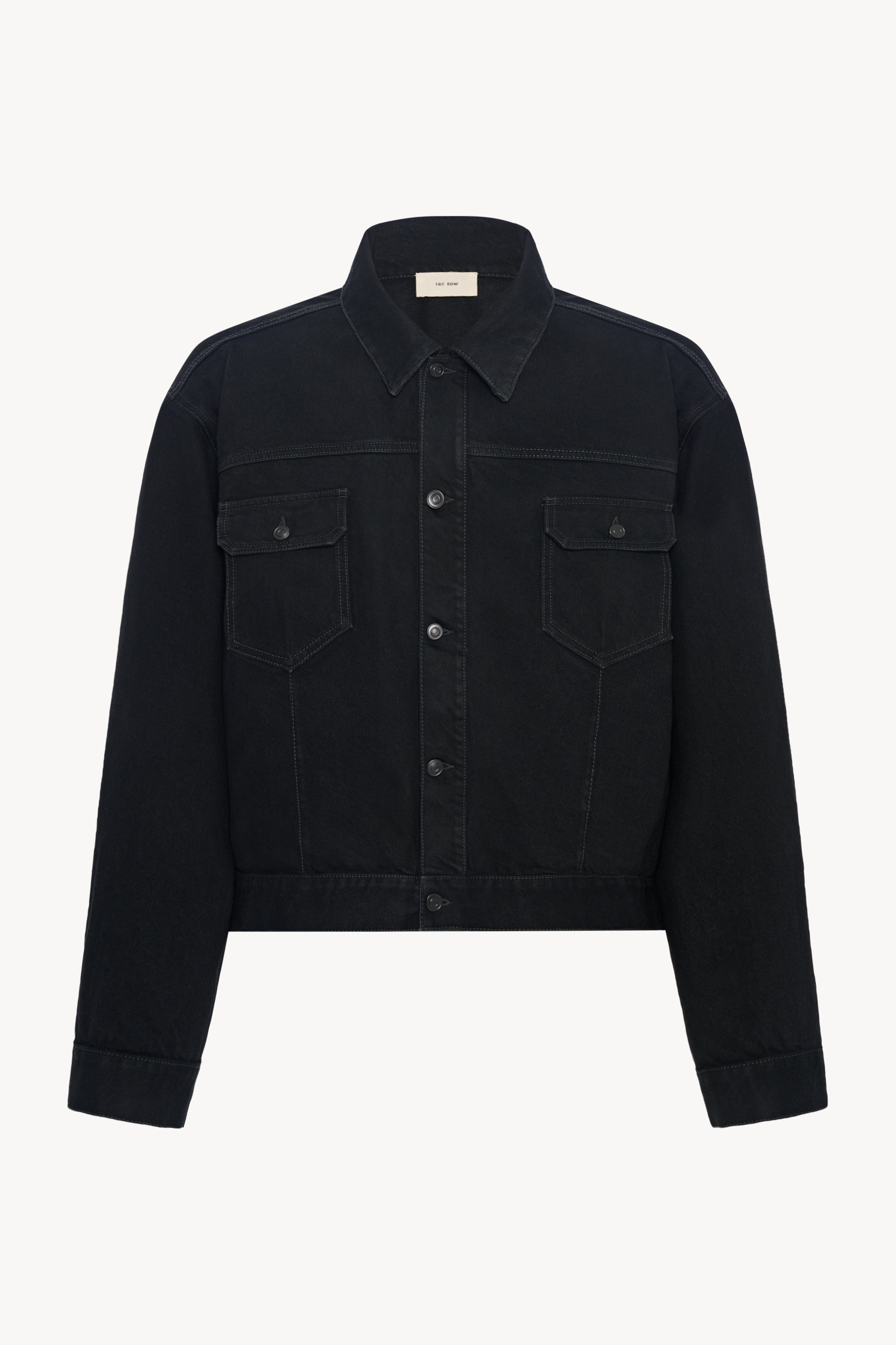 Orson Jacket Black in Cotton – The Row