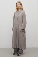 Ryo Manteau en Cupro