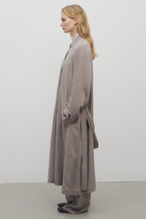 Ryo Manteau en Cupro