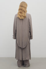 Ryo Manteau en Cupro