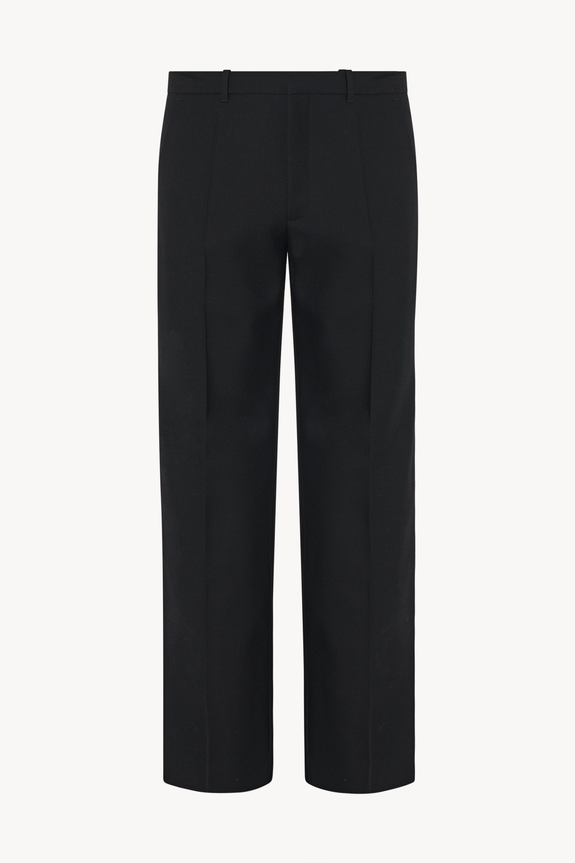 Finch Pant Black in Wool – The Row