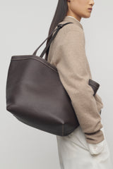 Park Tote Three Stitch Bag in Leather