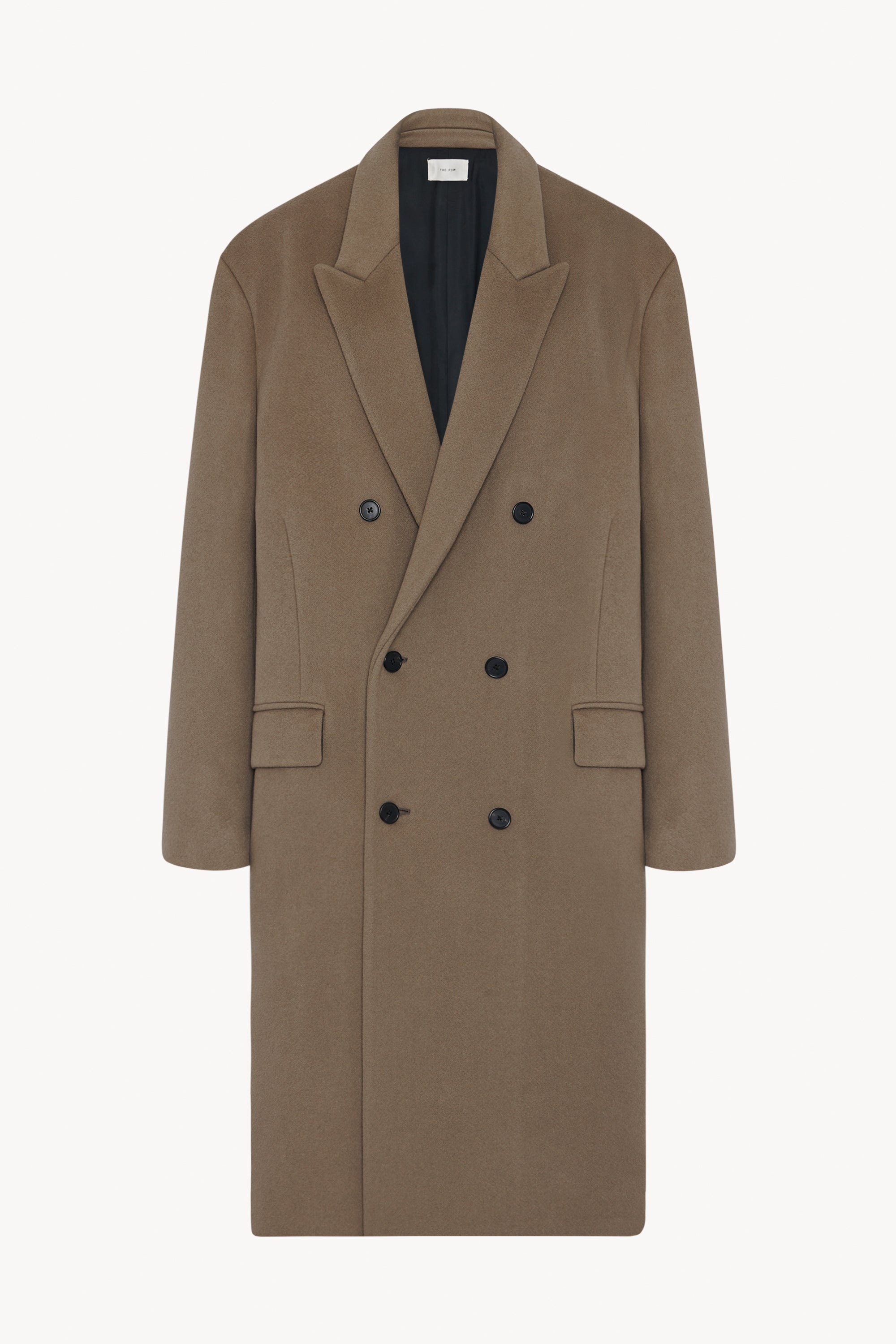 Anderson Coat Brown in Cashmere – The Row
