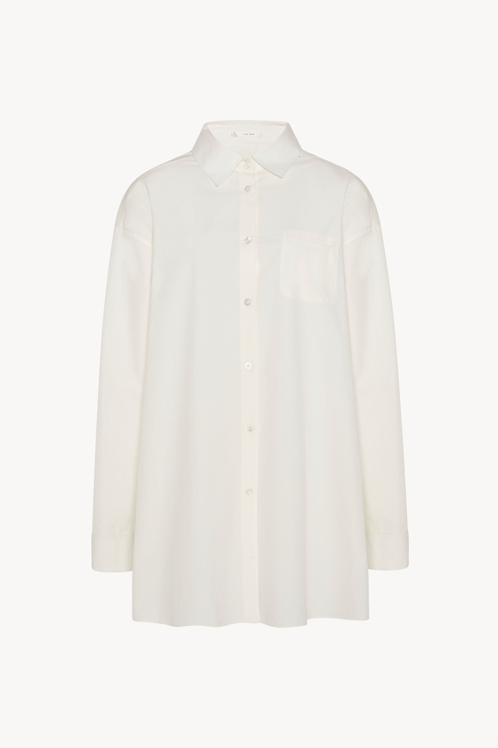 Moon Shirt White in Cotton – The Row