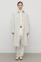 Pluma Coat in Cotton and Cashmere