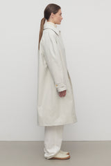 Pluma Coat in Cotton and Cashmere