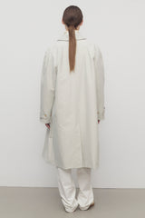 Pluma Coat in Cotton and Cashmere
