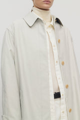 Pluma Coat in Cotton and Cashmere