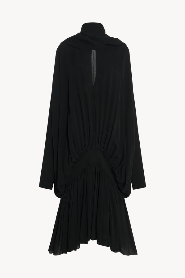 Adrienne Dress in Viscose and Silk