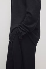 Nafari Camisa de Cachemir, Seda y Lino