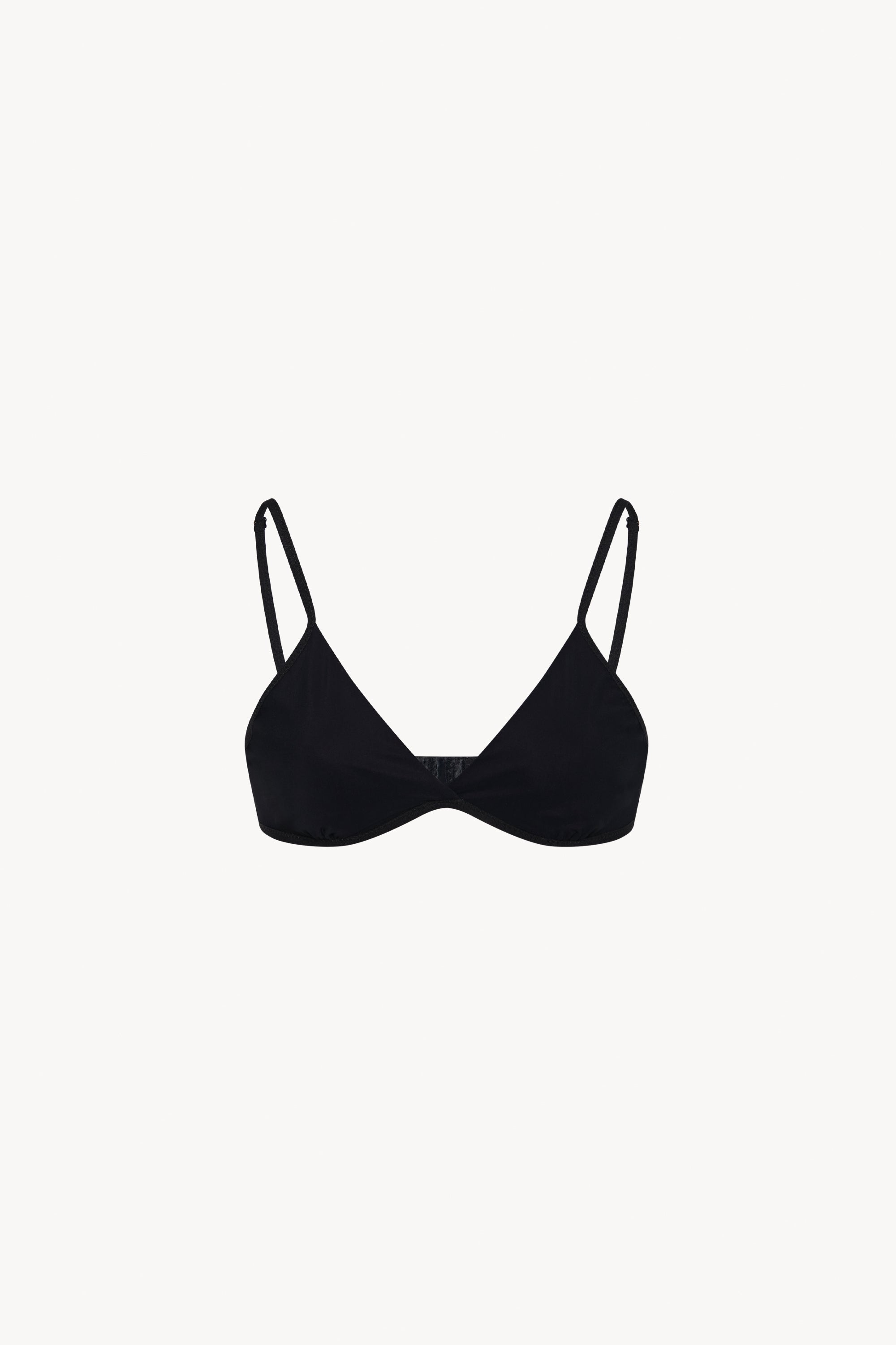 ブラジャー [The Row] Lilli Bra in Jersey Lilli Bra Black in Jersey – The Row